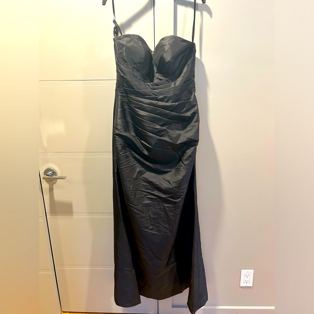 Black evening gown
